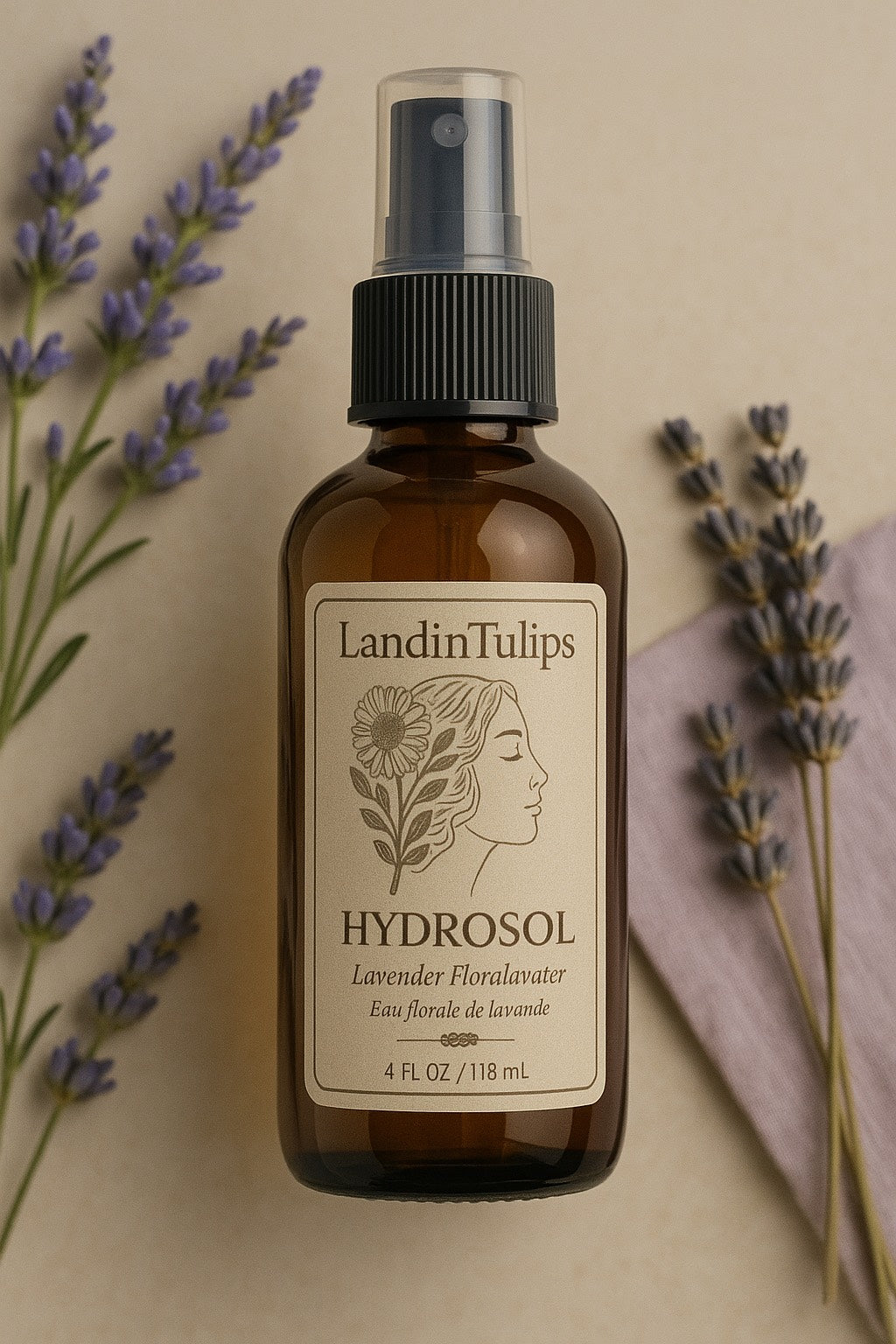LandinTulips Floral Mix – Botanical Hydrosol mist.