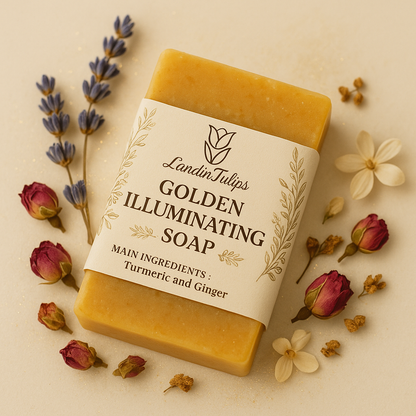Golden Light Illuminating Soap