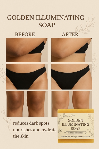 Golden Light Illuminating Soap