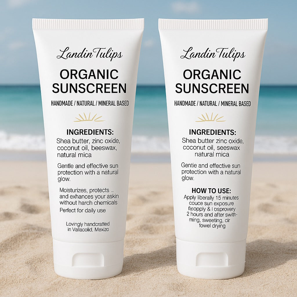 LandinTulips Organic Sunblock – Natural Defense with a Healthy Glow