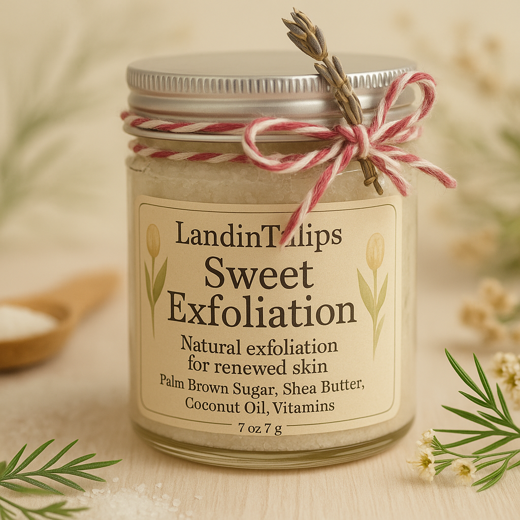 Sweet Exfoliation – LandinTulips Natural Brown Sugar Scrub