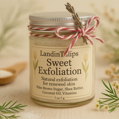 Sweet Exfoliation – LandinTulips Natural Brown Sugar Scrub