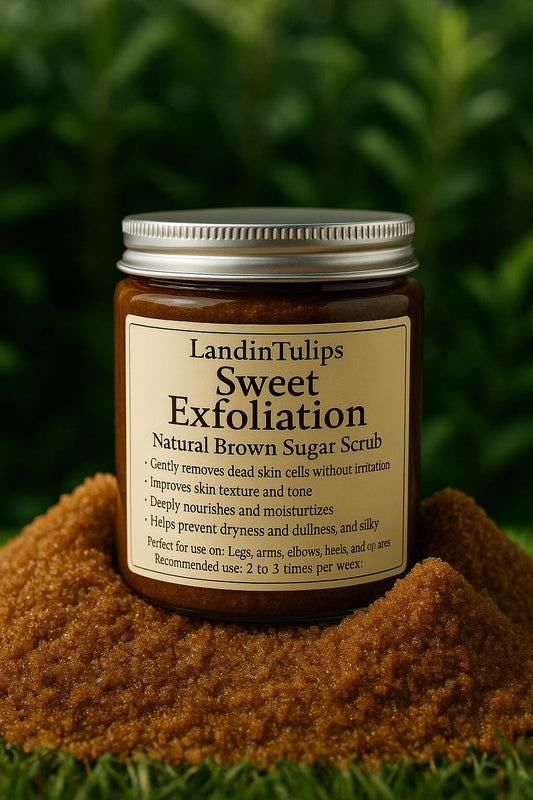 Sweet Exfoliation – LandinTulips Natural Brown Sugar Scrub